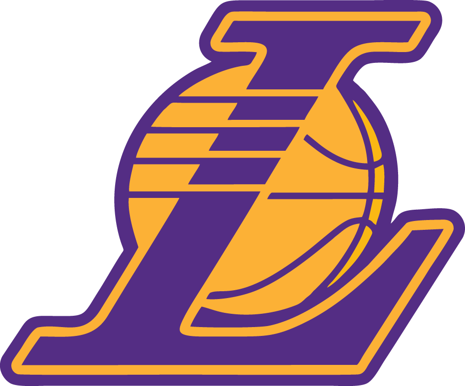 Los Angeles Lakers 2001-Pres Alternate Logo fabric transfer...